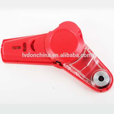 DIY tool LASER LEVEL WITH DRILLING ARRANGEMENT AND DUST COLLECTOR